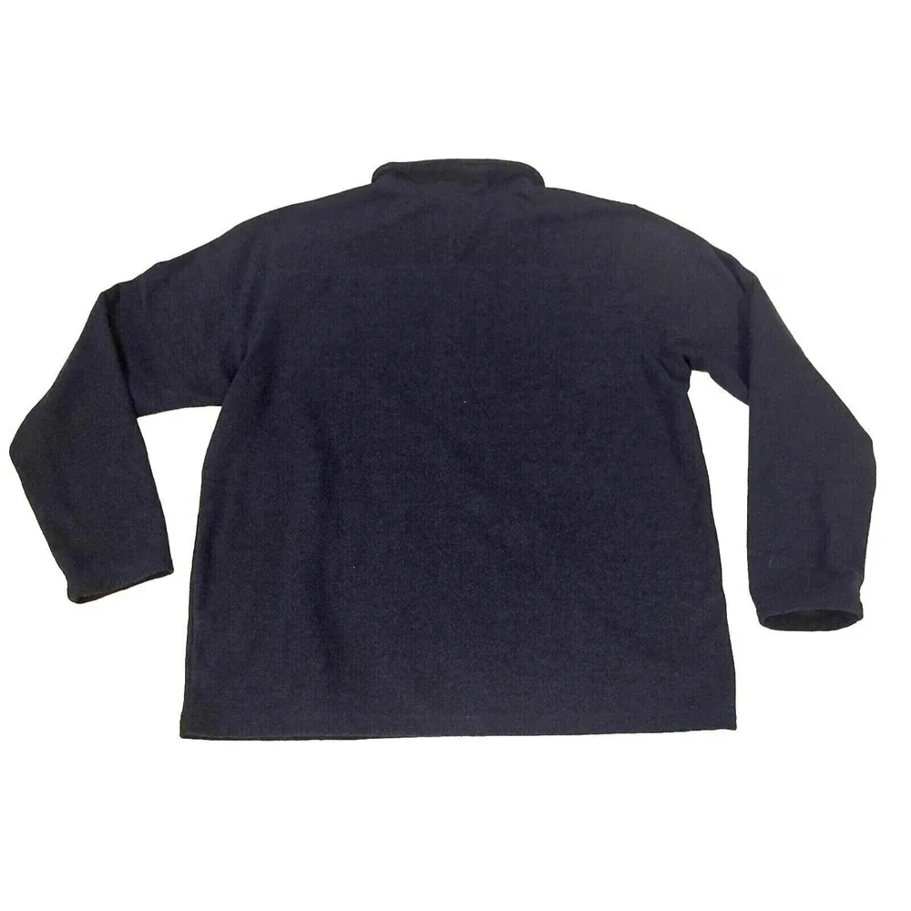 The North Face Men's 1/4 Zip Pullover Sweater Sz 2X Navy‎ Blue
